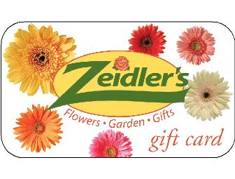 Zeidler's Flowers $50 Gift Card