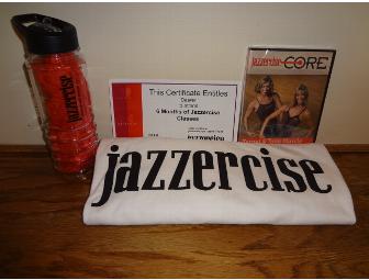 Six Months of Classes at Jazzercise Waco, DVD, and T-Shirt