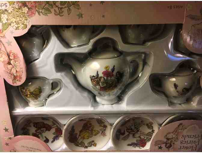 Flower Fairies Friends 13-Piece Porcelain Tea Party Set