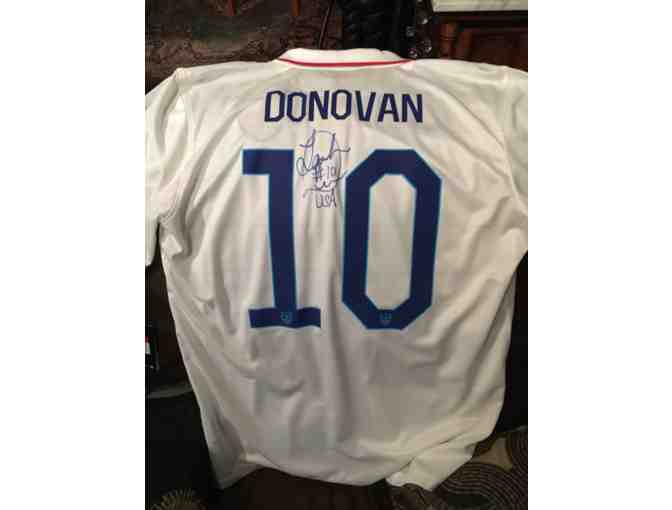 Rare Landon Donovan Autographed Signed Memorabilia USA Soccer Jersey