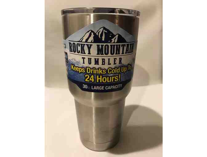 30-ounce Rocky Mountain Deluxe Tumbler for Hot & Cold Drinks - Photo 1