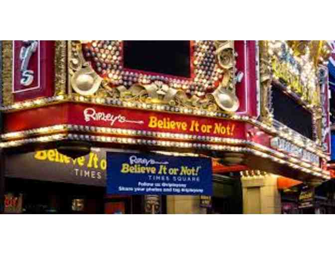 A Certificate for 2 Complimentary Passes to Ripley's Believe it or Not! Times Square