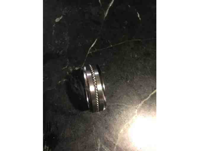 Men's 3mm Edforce Stainless Steel Cable Wire Ring by Play Hard Look Dope