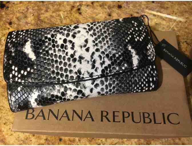 Banana Republic Vegan 'Leather' Snake Print Smartphone Crossbody