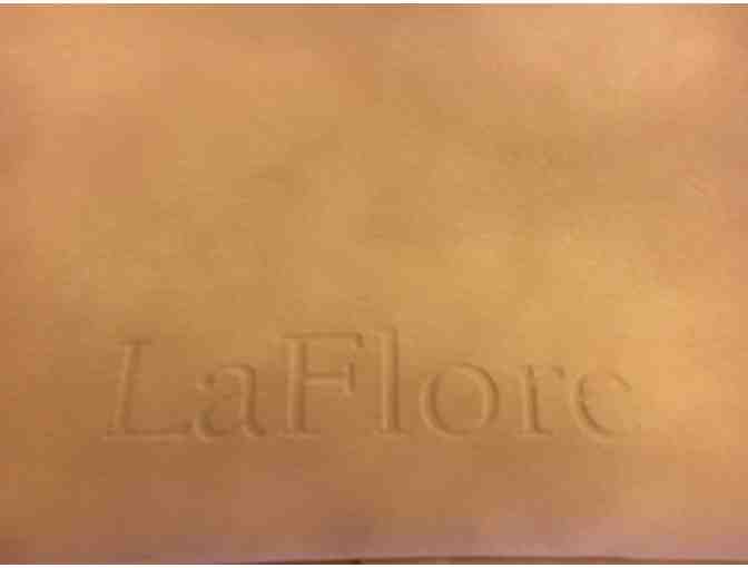 LaFlore Signature Travel Bag, Custom Designed by Jeane & Jax in Blush Vegan Leather