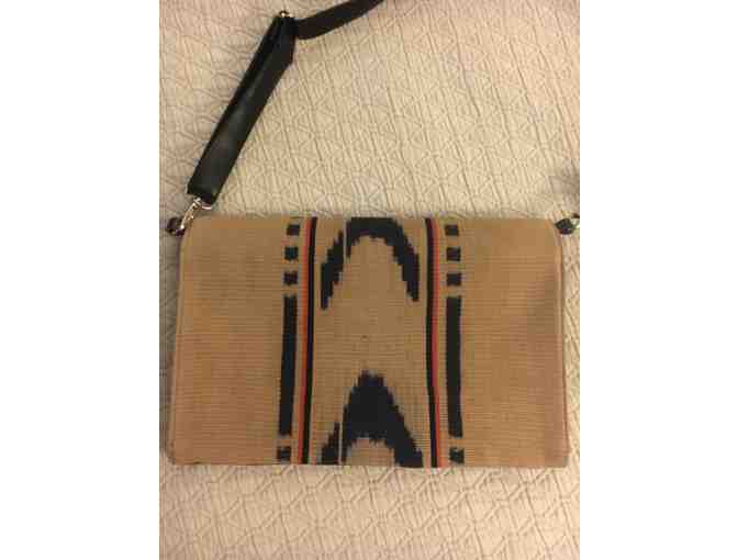 Handmade, Hand-Dyed Clutch Pacaya by The Coyolya Association of Maya Women