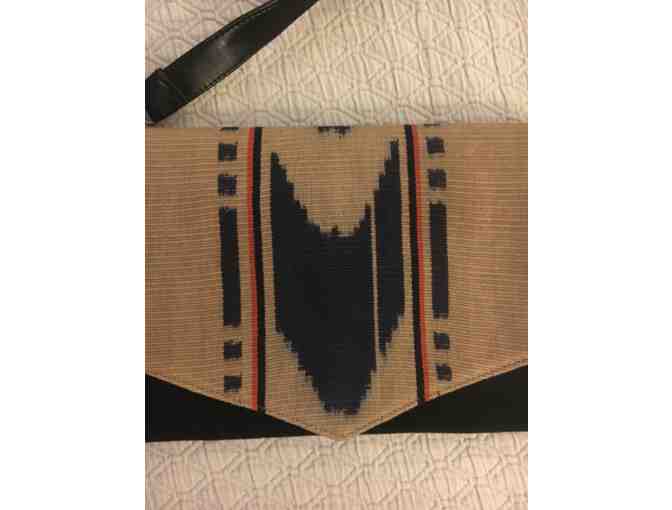 Handmade, Hand-Dyed Clutch Pacaya by The Coyolya Association of Maya Women