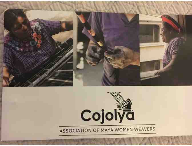 Handmade, Hand-Dyed Clutch Pacaya by The Coyolya Association of Maya Women