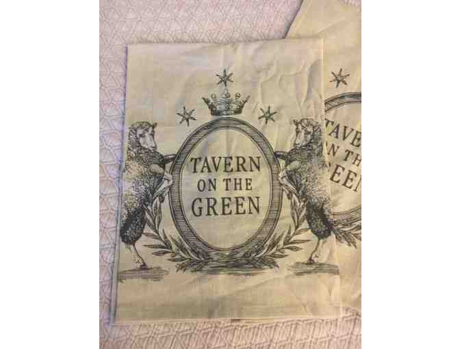 A Set of Two Tavern on the Green Dish Towels