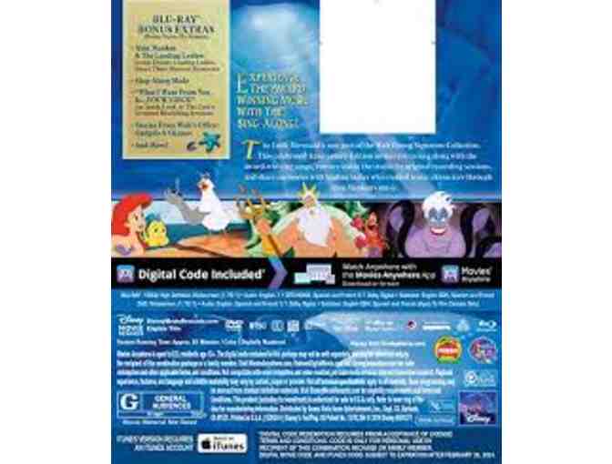 Disney's The Little Mermaid, Anniversary Edition, Blu-Ray + DVD + Digital