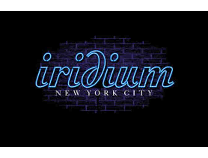 $100 Gift Card to The Iridium, a NYC Landmark for Live Jazz, Rock & Blues Music