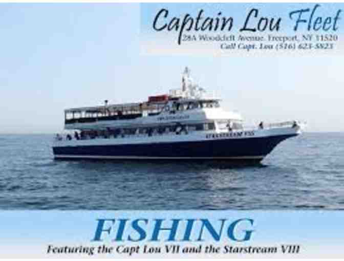 $25 Gift Certificate to Captain Lou Fleet, Long Island Fishing at Its Best, Freeport, NY