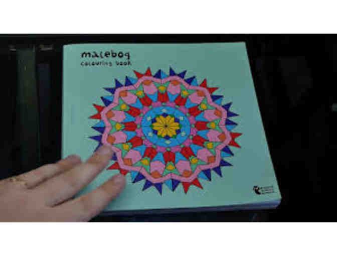 3D Colour Pad and Mini Malebog Colouring Book by Flying Tiger