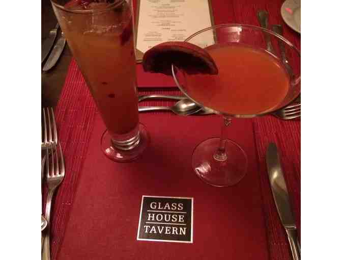 Dinner and Drinks for Two at the Warm & Welcoming Glass House Tavern