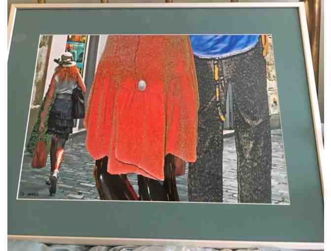 Limited Edition giclee Archival Print of Herb Rigberg's Original Digital Art Nicely Framed
