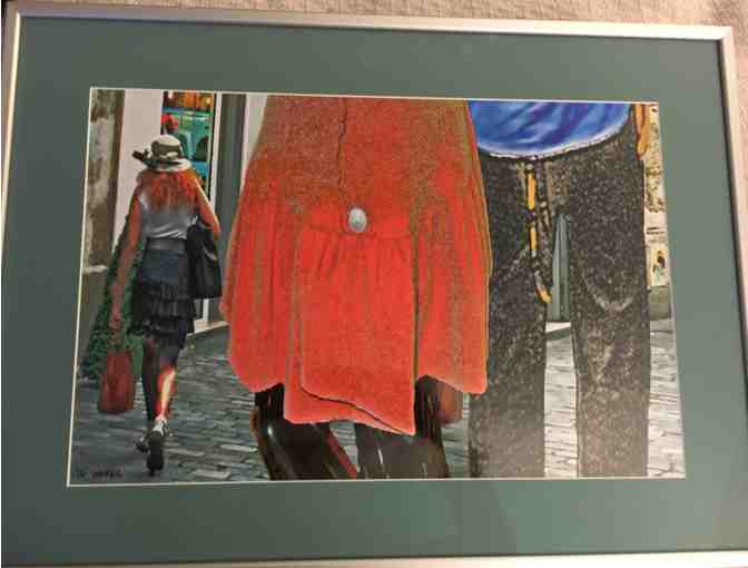 Limited Edition giclee Archival Print of Herb Rigberg's Original Digital Art Nicely Framed