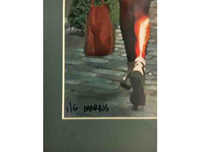 Limited Edition giclee Archival Print of Herb Rigberg's Original Digital Art Nicely Framed