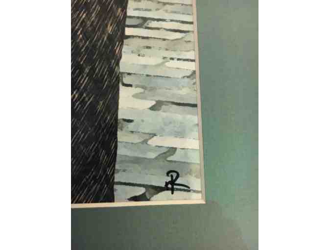 Limited Edition giclee Archival Print of Herb Rigberg's Original Digital Art Nicely Framed