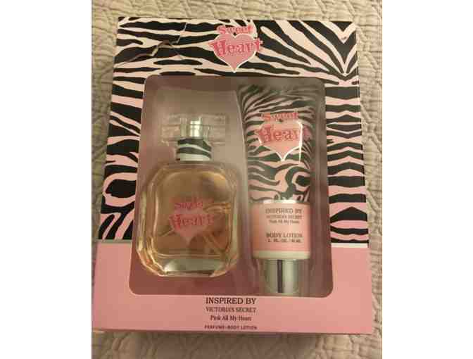Sweet Heart Perfume & Body Lotion Boxed Gift Set by Watermark Beauty