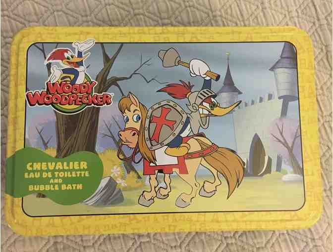 Woody Woodpecker Chevalier Gift Set for Kids in Collectible Tin