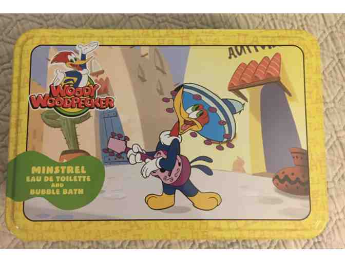 Woody Woodpecker Minstrel Gift Set for Kids in Collectible Tin