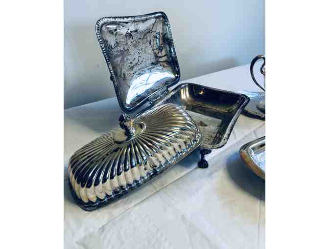 Assorted Silver Plate And/Or Sterling Silver Pieces - Vintage