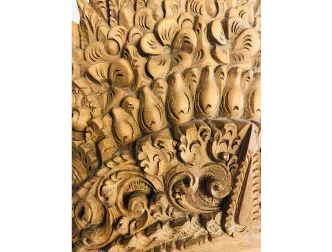 Hand Carved Wooden Mask Art - Made in Bali