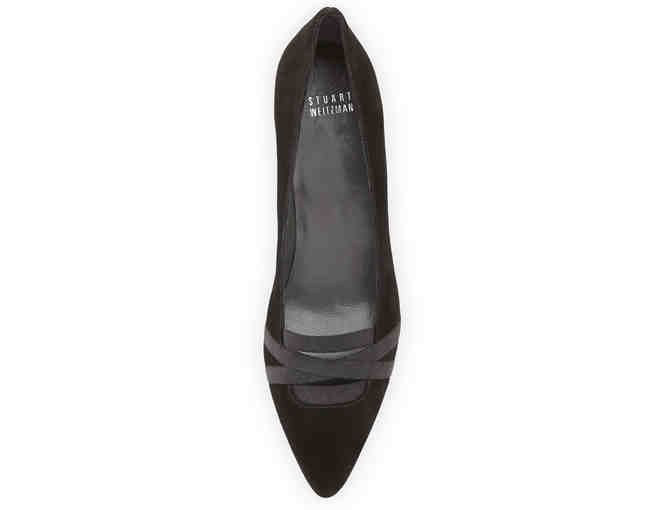 Stuart Weitzman Suede Crisscross Pumps - SZ 11