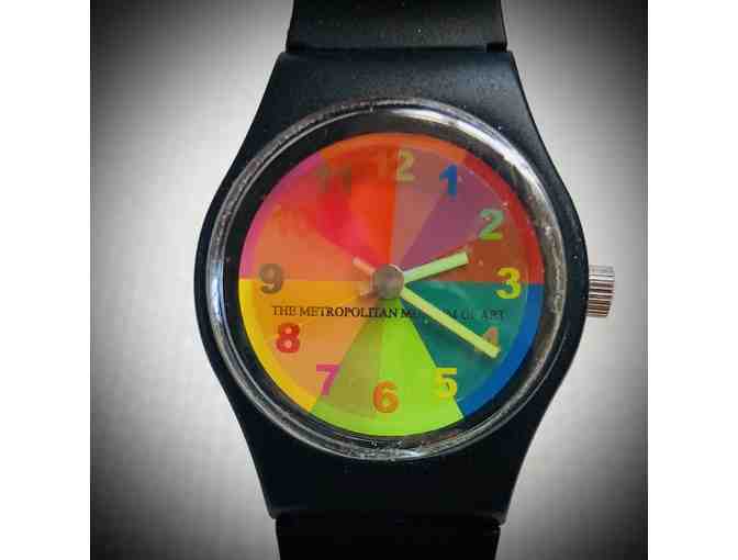 Children's Combo Set - Small Quartz Watch and Captain America Jack-in-the-Box