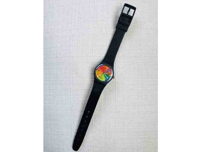 Children's Combo Set - Small Quartz Watch and Captain America Jack-in-the-Box