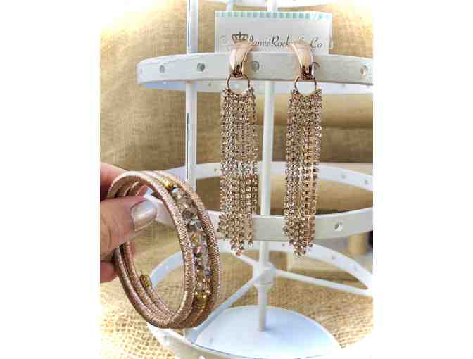 JamieRocks Bracelet and Earrings Set