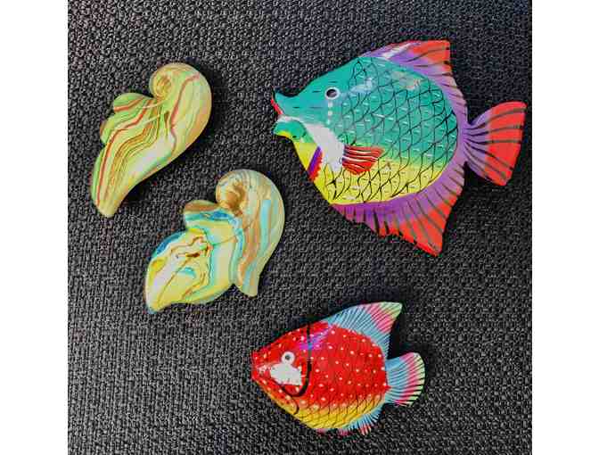 Fish Pin Assortment Collection, Made in Bali