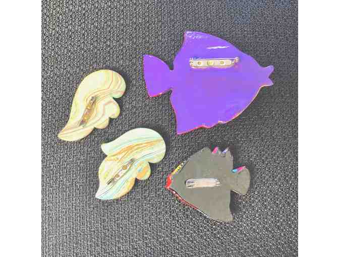 Fish Pin Assortment Collection, Made in Bali
