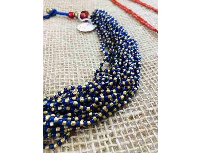 Extravagant Beaded Necklaces - from Russia and India
