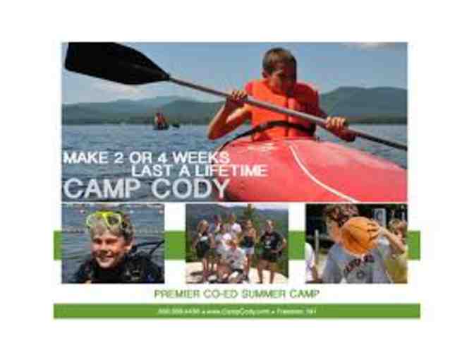 $1,250 Gift Card to be used Towards the Purchase of a 2-week Session at Camp Cody