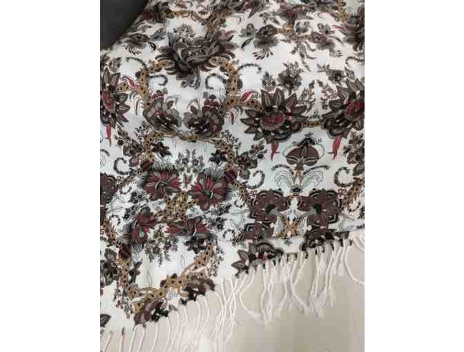 Spa Gift Set White Rose and Jasmine with Pashmina Scarf