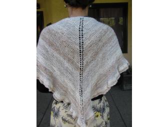 Hand knit Wrap Shawl