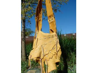 Handmade Custom Elk Hide bag