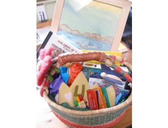 Waldorf Basket filled with Imagination, Craft & Play