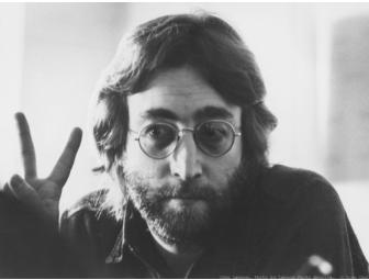 A John Lennon Limited-Edition Framed Serigraph, 2 Yoko Ono Imagine T Shirts