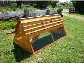Hand-Crafted A-Frame Portable Chicken Ark & Run