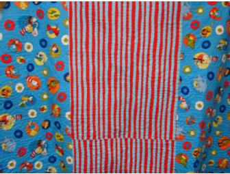 Delightful, Handmade Children's Dr. Seuss Quilt