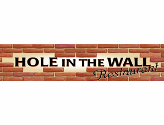 California Comfort Food -- Hole in the Wall Restaurant $30