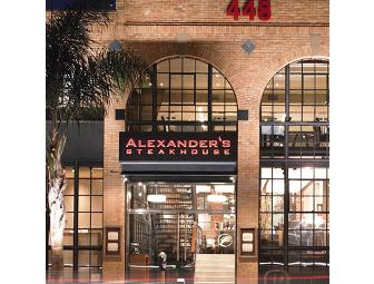 Alexander's Steakhouse - $100 Gift Certificate