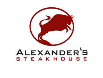 Alexander's Steakhouse - $100 Gift Certificate