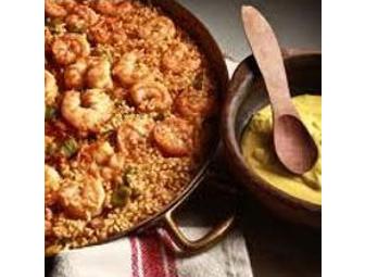 Catered Paella Party with Wine for 20 at Your Home!