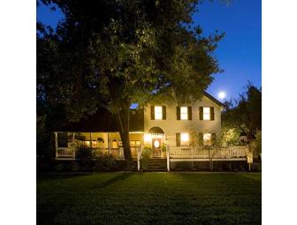 Farmhouse Memorable California Wine Country Getaway for Two Nights with Dinner
