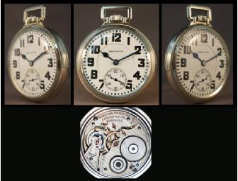 Rare 1926 Hamilton Grade 992 Railroad Pocket Watch