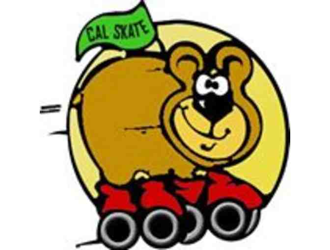 Skating for the whole family at Cal Skate Rohnert Park - 4 passes