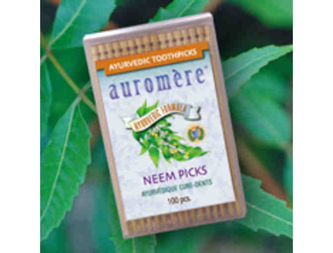 Basket of Auromere Body Care